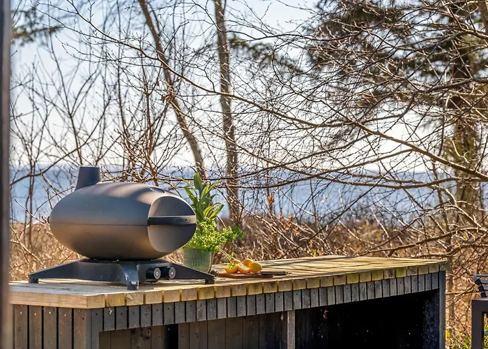 Lovely With Panoramic View Of The Fjord Ferienhaus Amtoft