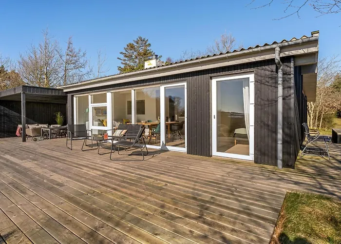 Lovely With Panoramic View Of The Fjord Ferienhaus Amtoft